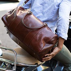 Floto Leather Duffle and Travel Bags