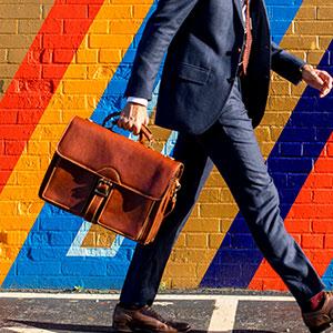 Floto Leather Briefcase