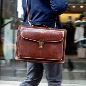 Floto Leather Briefcase