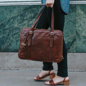 Floto Leather Tote Bag