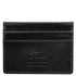 Floto Italian Venezia Leather Credit Card Wallet Black