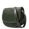 Floto Chianti Leather Saddle Bag Crossbody in Green. 2