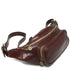 Leather Fanny Pack Waist Bag Floto Brown 1