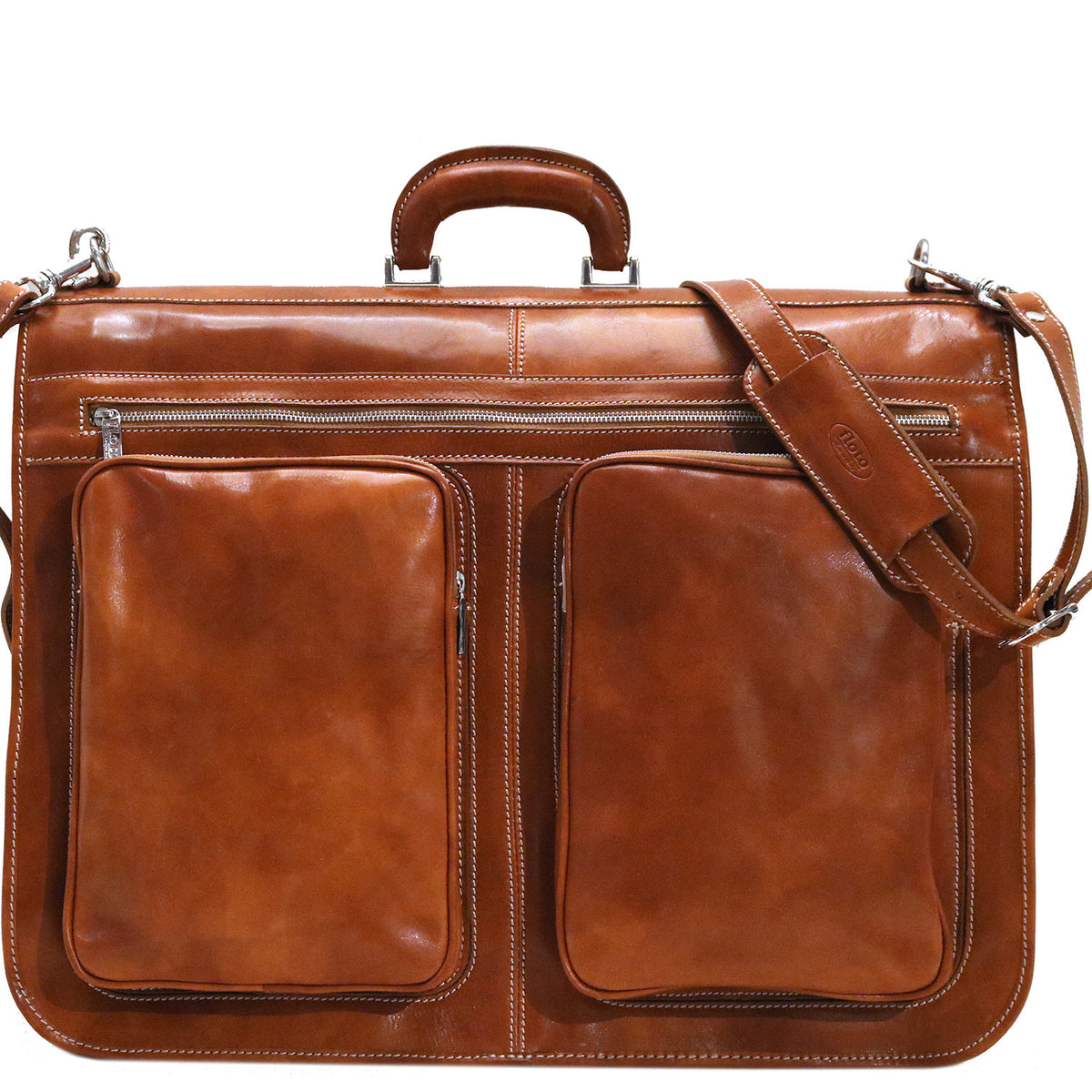 Floto Venezia Garment Bag Brown