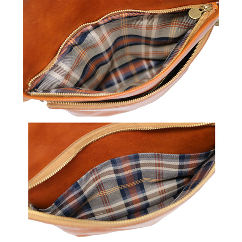 Leather Backpack Floto Italian Corsica Laptop Knapsack Shoulder Bag in Tobacco Brown 9