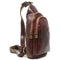 Floto leather shoulder bag crossbody brown