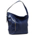 Floto Italian Leather Shoulder Handbag Tote Bag Sardinia blue