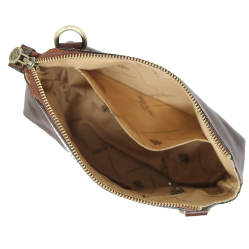 Floto Italian Leather Shopper Handbag Tote Bag Sardinia brown 6