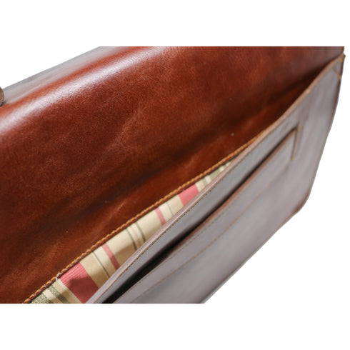 Leather Briefcase Floto Duomo Attache Large Men's Leather Bag 9