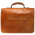 Leather Briefcase Floto Duomo Attache Large Men's Leather Bag olive brown 3