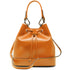 Floto Italian Leather Bag Milano Bucket Women's Shoulder Bag orange