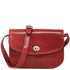 Milano Leather Crossbody Bag in Red