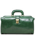 Floto Italian Leather Doctor Style Handbag Top Handle Bag green