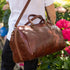 Cenzo Italian Leather Duffle Bag
