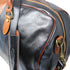 Floto Italian Leather Venezia Duffle Bag in Brown and Black - London 5