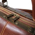 Floto Italian Positano leather gladstone travel duffle bag brown 5
