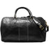 Floto Italian Leather Venezia Duffle Travel Bag Luggage black