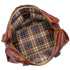 leather drop bottom duffle bag floto venezia brown