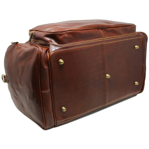Floto Italian Leather Torino Duffle Bag Carryon Suitcase 15