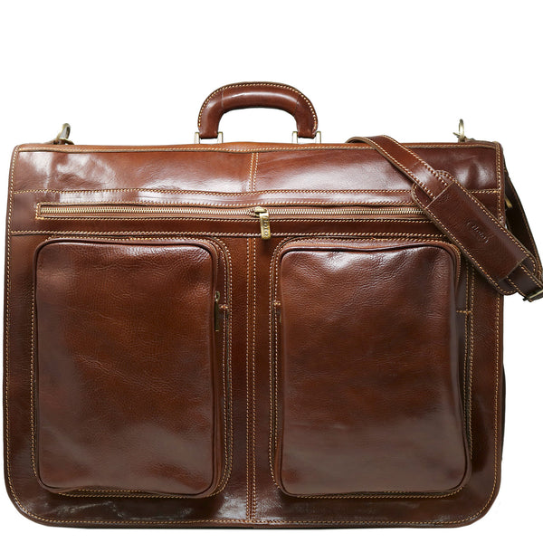 Floto Italian leather garment bag suitcase luggage 2