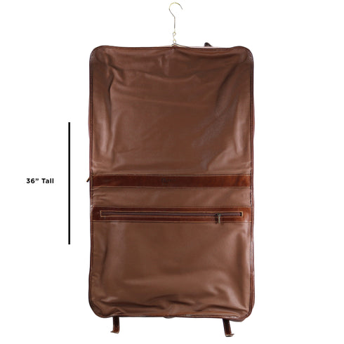 leather garment bag floto venezia brown 8