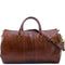 Floto Italian Leather Garment Duffle Bag Suitcase Vecchio Brown - main.