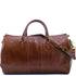 Floto Italian Leather Garment Duffle Bag Suitcase Vecchio Brown - main.