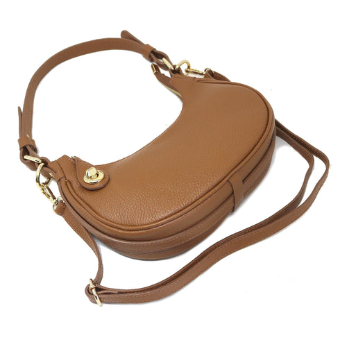 Floto Ragazza leather shoulder bag crossbody handbag brown 5