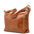 Floto Italian Leather Convertible Cross Body Capri Women's Tots Shoulder bag olive honey brown