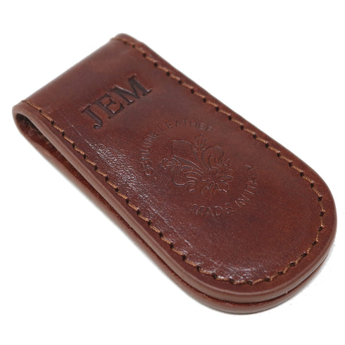 Monogrammed Money Clip