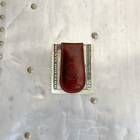 Leather Money Clip