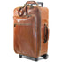 Leather Rolling Luggage Floto Venezia Trolley olive brown