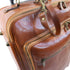 Leather Rolling Luggage Floto Venezia Trolley olive brown 2