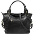 Floto Italian Leather Shoulder Bag Women's Taormina Handbag black
