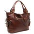 Floto Italian Leather Shoulder Bag Women's Taormina Handbag brown 4