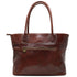 Floto Italian Leather Napoli Women's Handbag Shoulder Bag brown