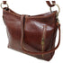 Italian Leather Shoulder Bag Floto Tavoli Tote Vecchio Brown 4