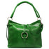Italian Leather Shoulder Bag Floto Tavoli Tote Green