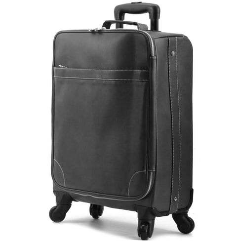 Floto Milano Spinner 4 wheel carryon luggage in black