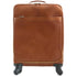 Floto Milano Spinner 4 wheel carryon luggage in tobacco brown 5