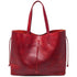 Floto Chianti Beach Leather Tote Bag in Red