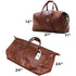 Floto Roma Italian Leather Travel Bag brown 5