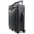 Leather Rolling Luggage Floto Venezia Trolley Black