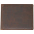 Floto Milano Leather Slim Bi Fold Card Wallet in Brown 2