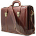Floto Italian Leather Briefcase attache Trastevere brown 2