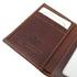 Leather Tri-fold Wallet Venezia Brown 4