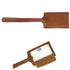 Tobacco Brown Luggage Tag