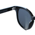Floto Oval Round Frame Sunglasses Eyewear Black 2
