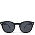 Floto Oval Round Frame Sunglasses Eyewear Black