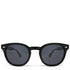 Floto Oval Round Frame Sunglasses Eyewear Black
